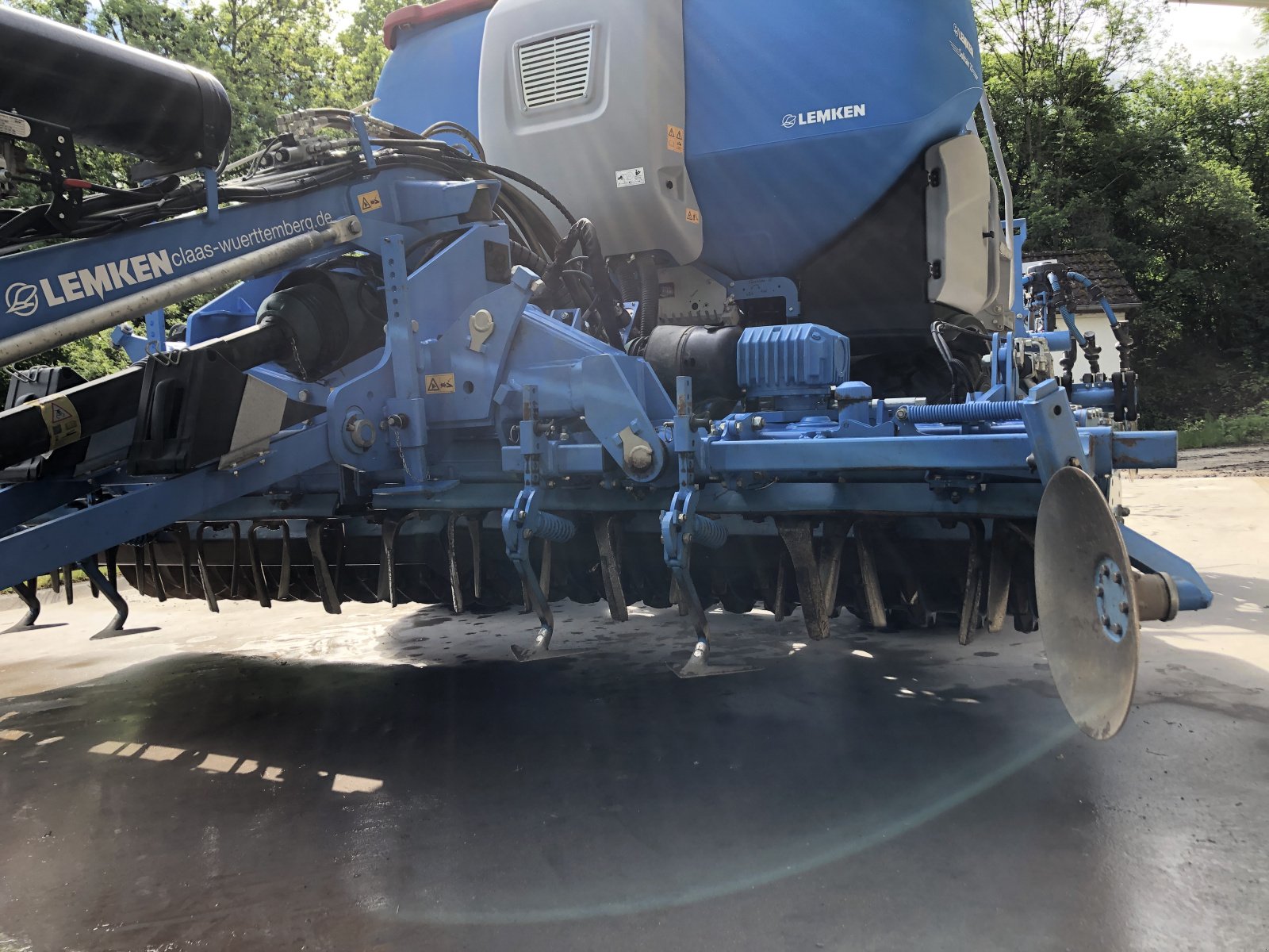 Drillmaschinenkombination tipa Lemken Zirkon 12/400KA + Solitair 25/400, Gebrauchtmaschine u Rottenburg (Slika 13)