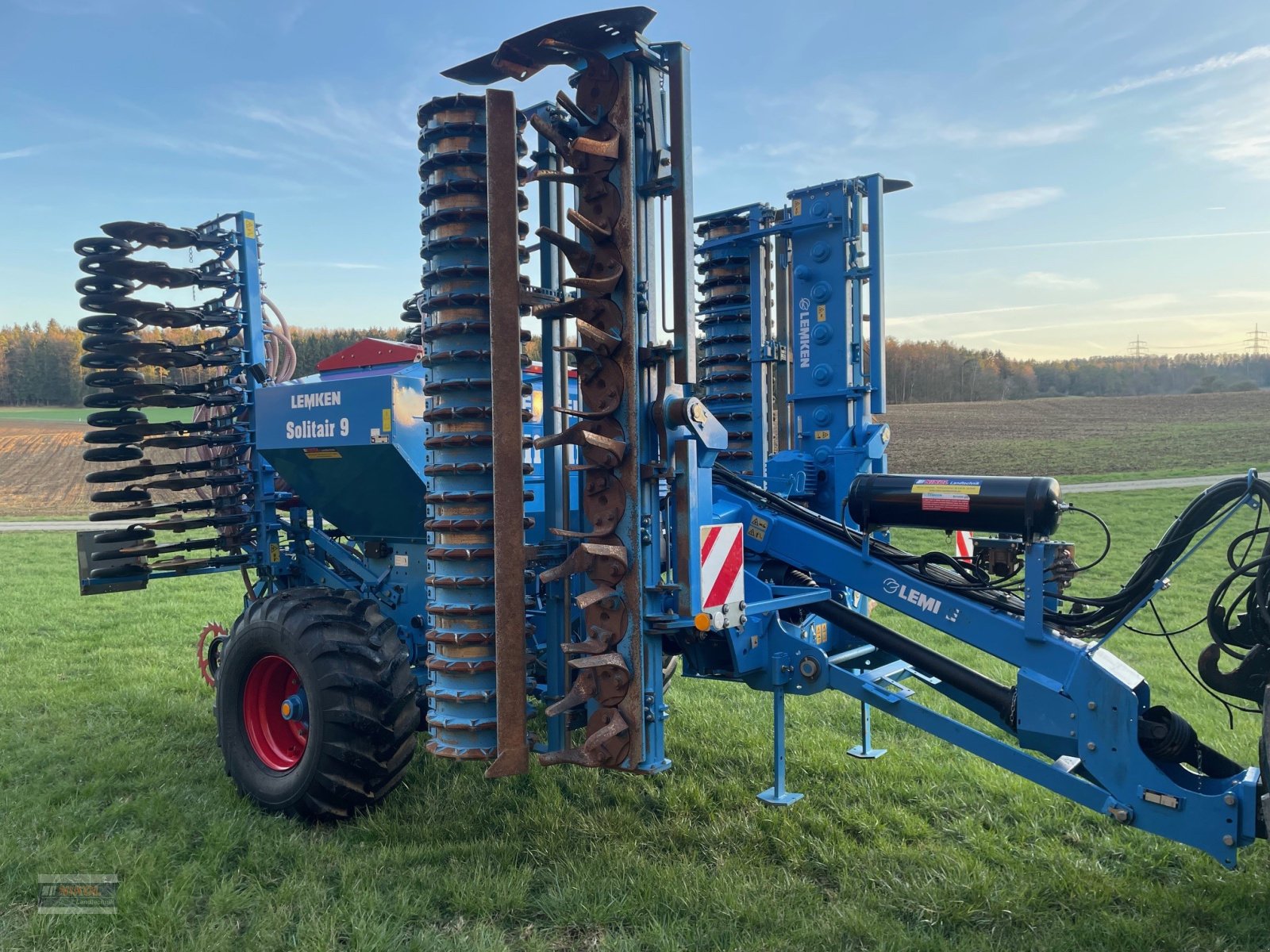 Drillmaschinenkombination del tipo Lemken Zirkon 12/600KA & Solitär 9/600KA-DS, Gebrauchtmaschine en Lichtenfels (Imagen 8)