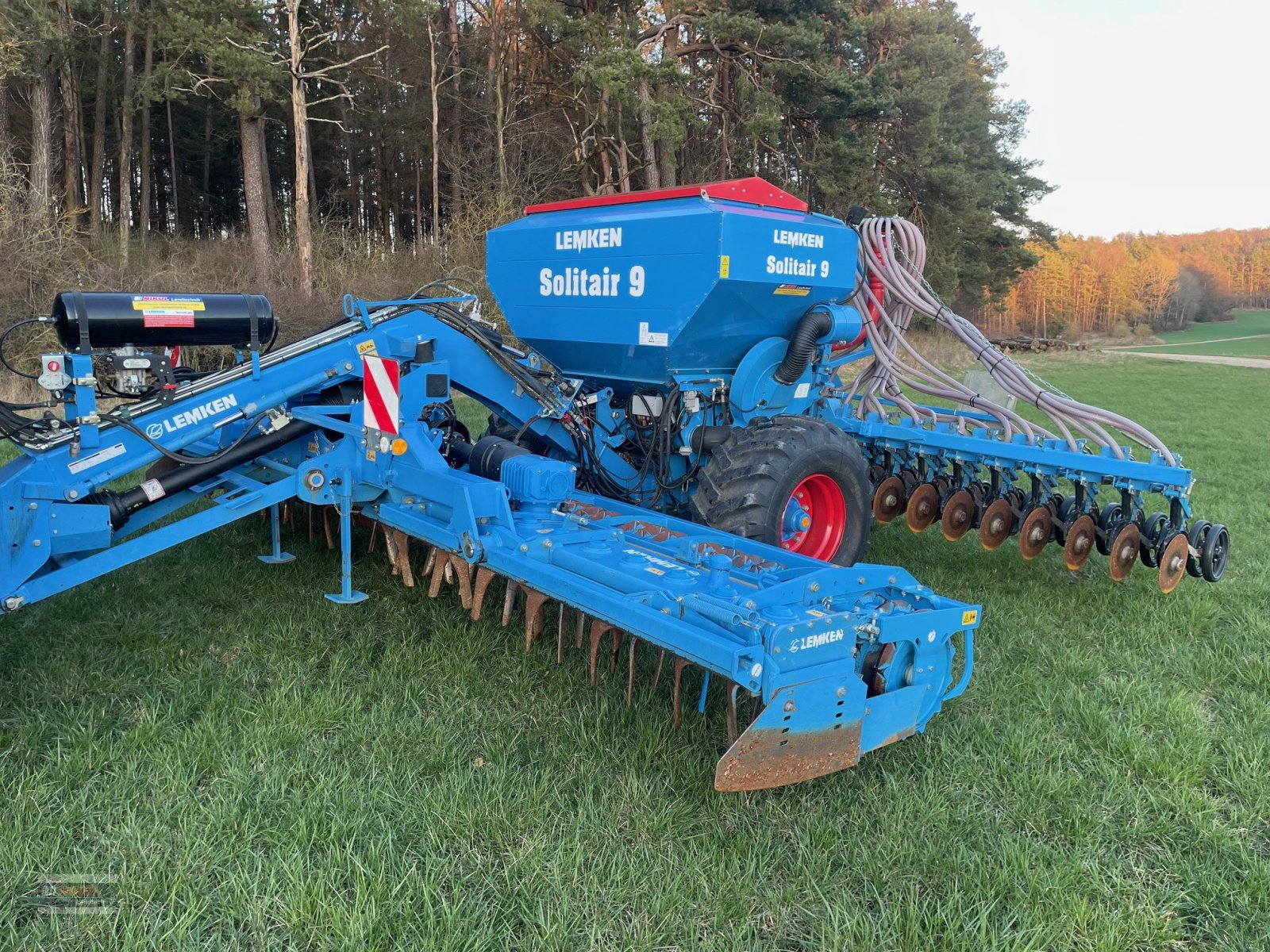 Drillmaschinenkombination van het type Lemken Zirkon 12/600KA & Solitär 9/600KA-DS, Gebrauchtmaschine in Lichtenfels (Foto 10)