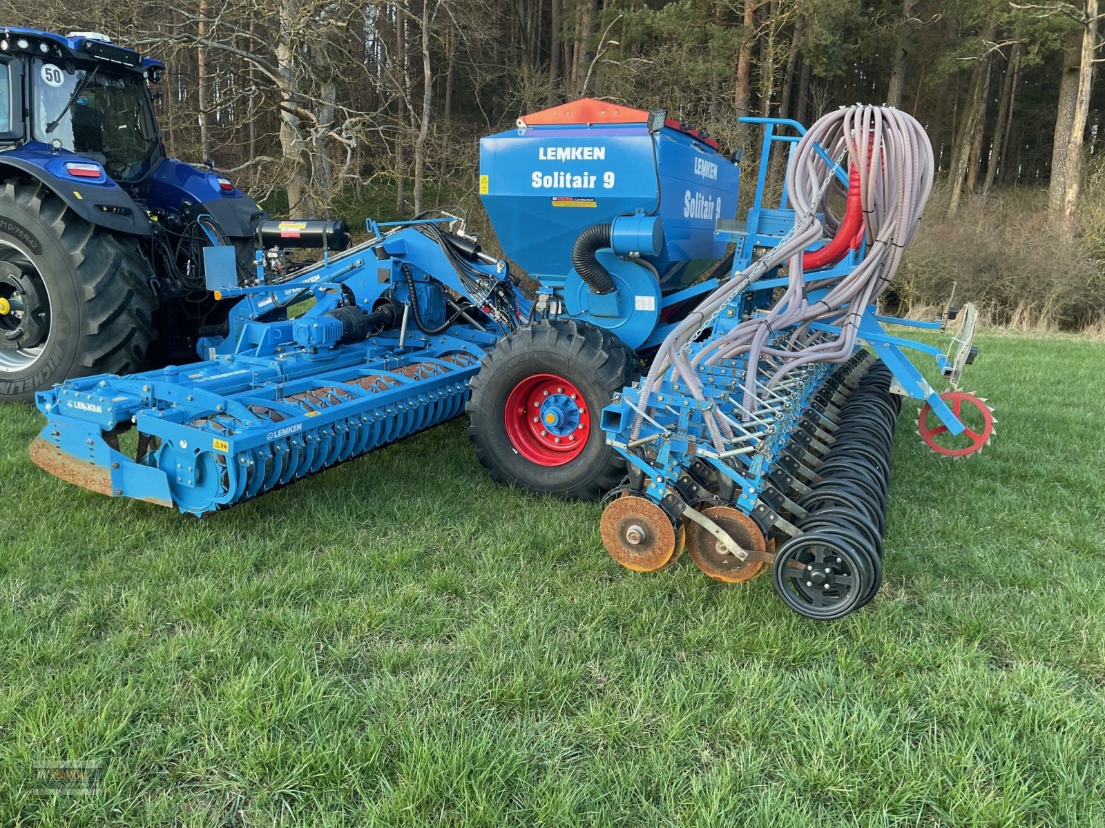 Drillmaschinenkombination van het type Lemken Zirkon 12/600KA & Solitär 9/600KA-DS, Gebrauchtmaschine in Lichtenfels (Foto 11)