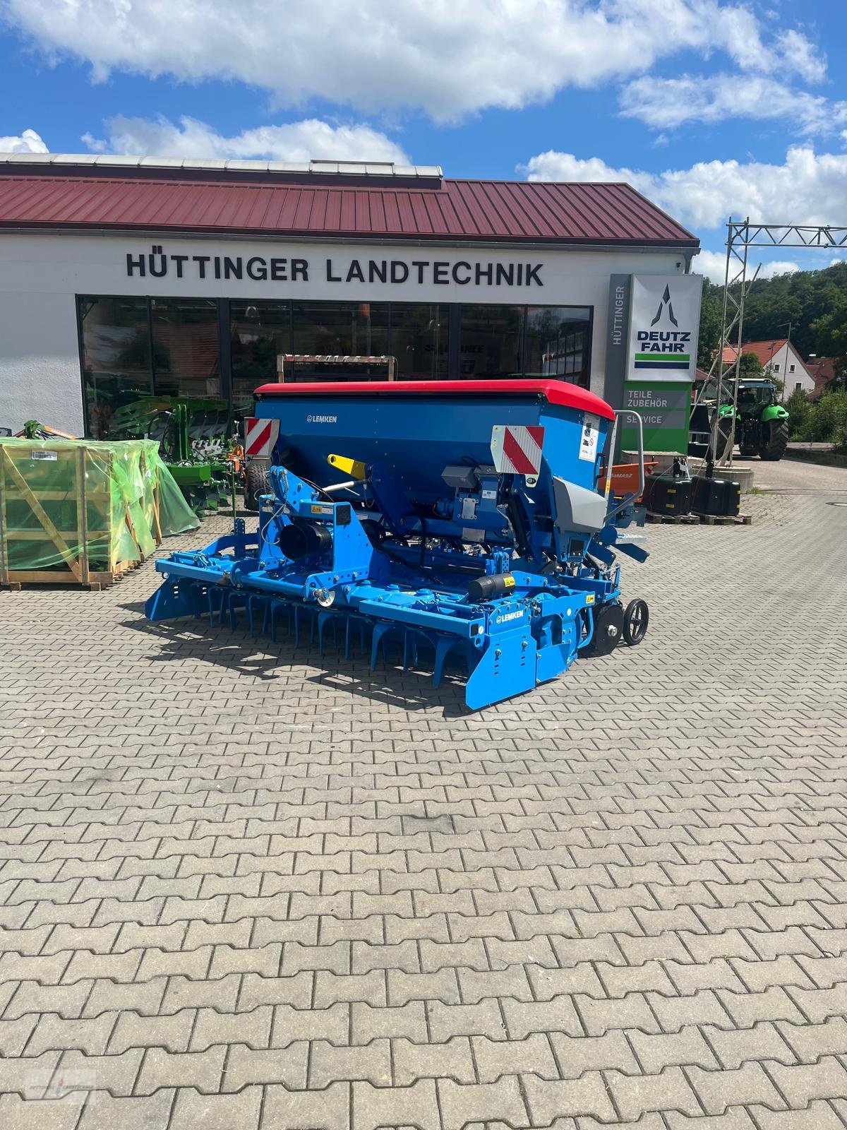 Drillmaschinenkombination del tipo Lemken Zirkon 8/300 + Saphir 10/300, Neumaschine en Treuchtlingen (Imagen 2)