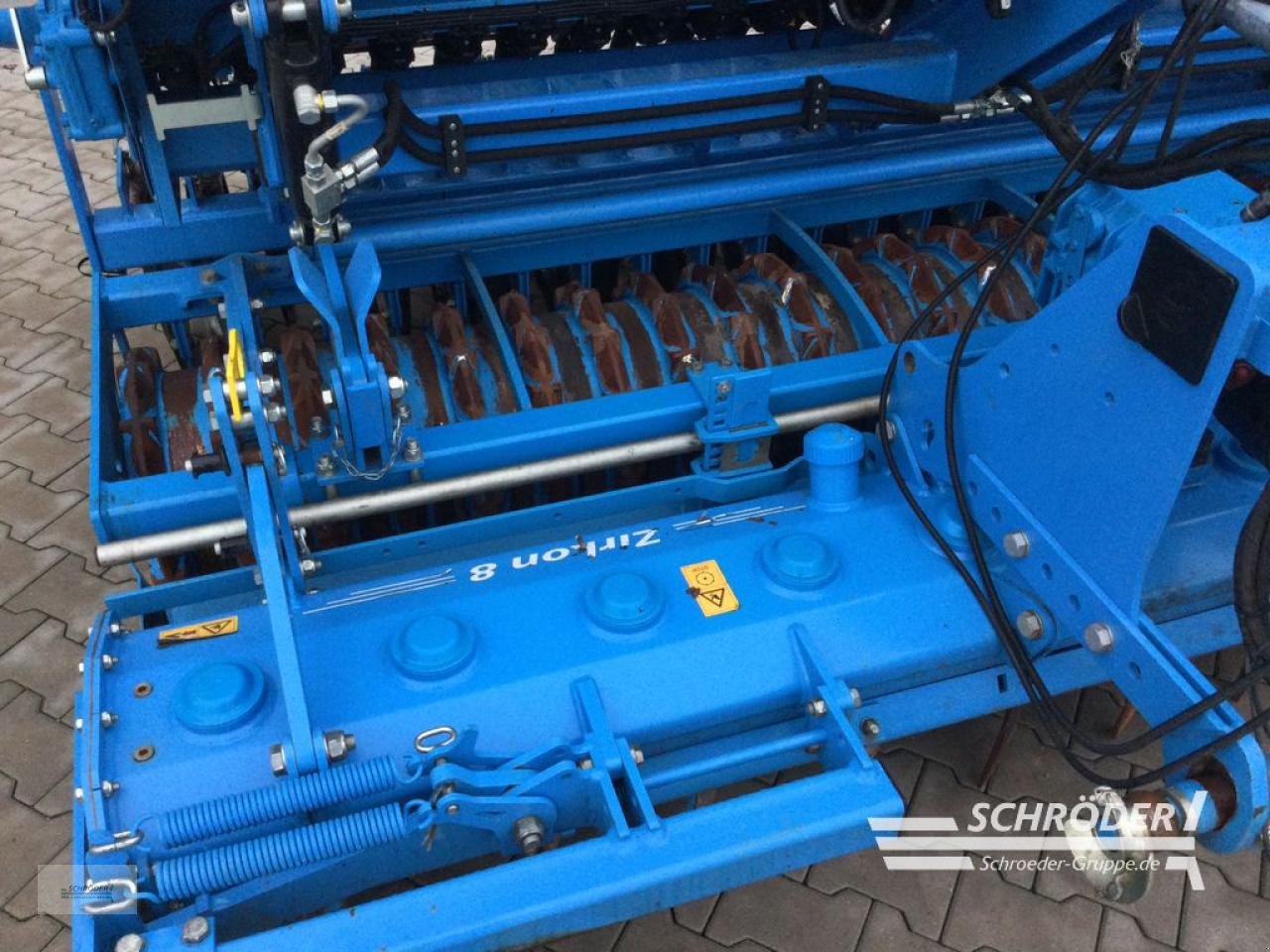 Drillmaschinenkombination del tipo Lemken ZIRKON 8/300 + SAPHIR 7/300-DS 125, Gebrauchtmaschine en Holdorf (Imagen 9)