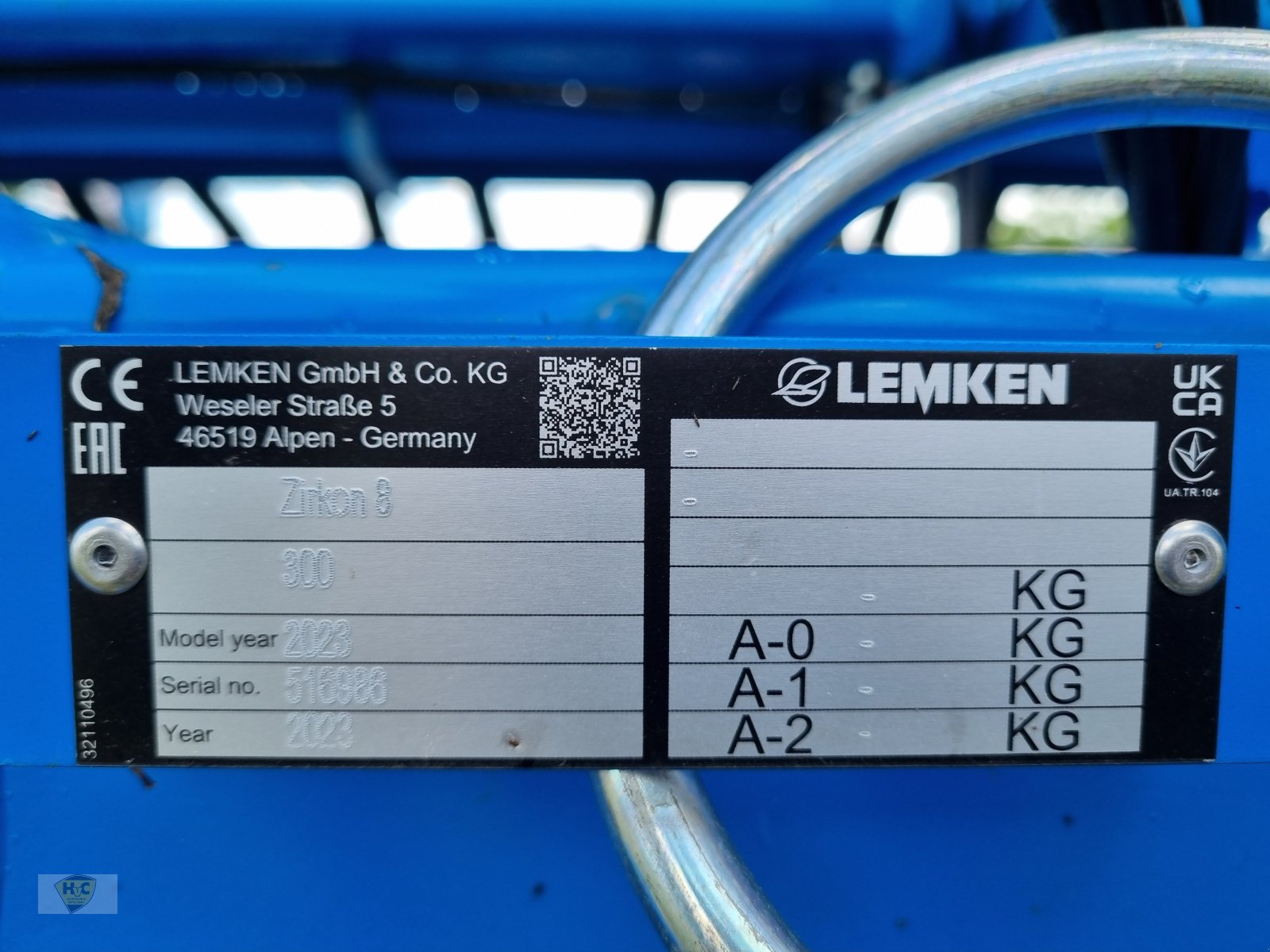 Drillmaschinenkombination του τύπου Lemken Zirkon 8/300 Saphir 9/300, Neumaschine σε Willanzheim (Φωτογραφία 7)