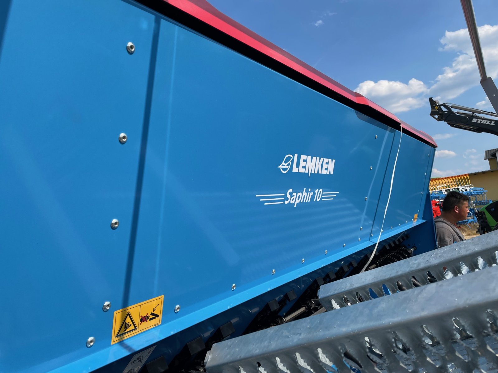 Drillmaschinenkombination от тип Lemken Zirkon 8 + Saphir 10, Neumaschine в Burglengenfeld (Снимка 5)