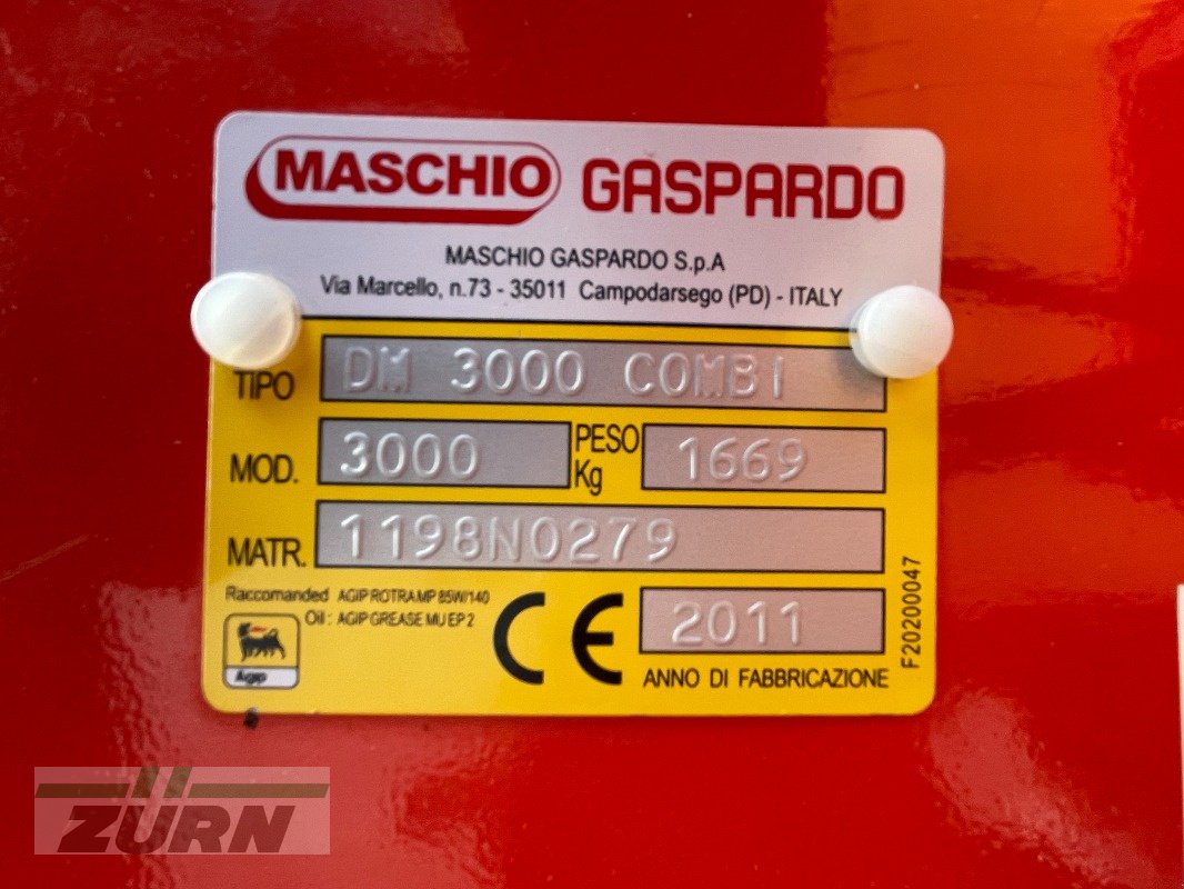 Drillmaschinenkombination типа Maschio Gaspardo DM 3000 Combi / DAMA 300 24, Gebrauchtmaschine в Merklingen (Фотография 13)