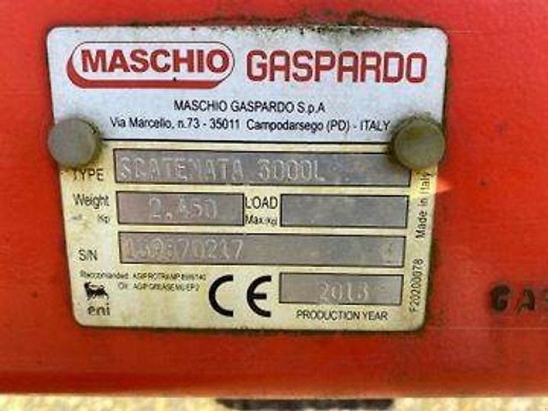 Drillmaschinenkombination a típus Maschio Gaspardo Scatenta 3000L, Düngertankwagen, Gebrauchtmaschine ekkor: Bellenberg (Kép 7)