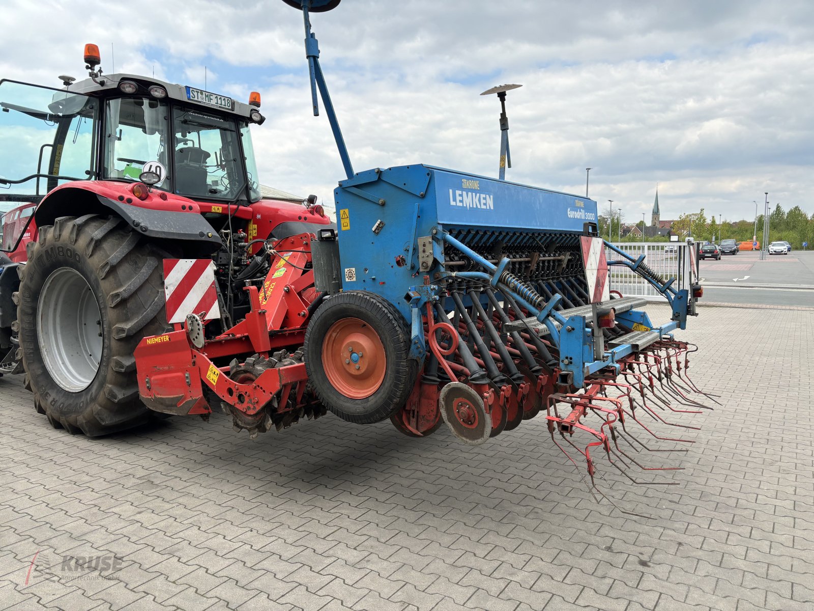 Drillmaschinenkombination van het type Niemeyer KR 3032 / Eurodrill 300/25, Gebrauchtmaschine in Fürstenau (Foto 2)