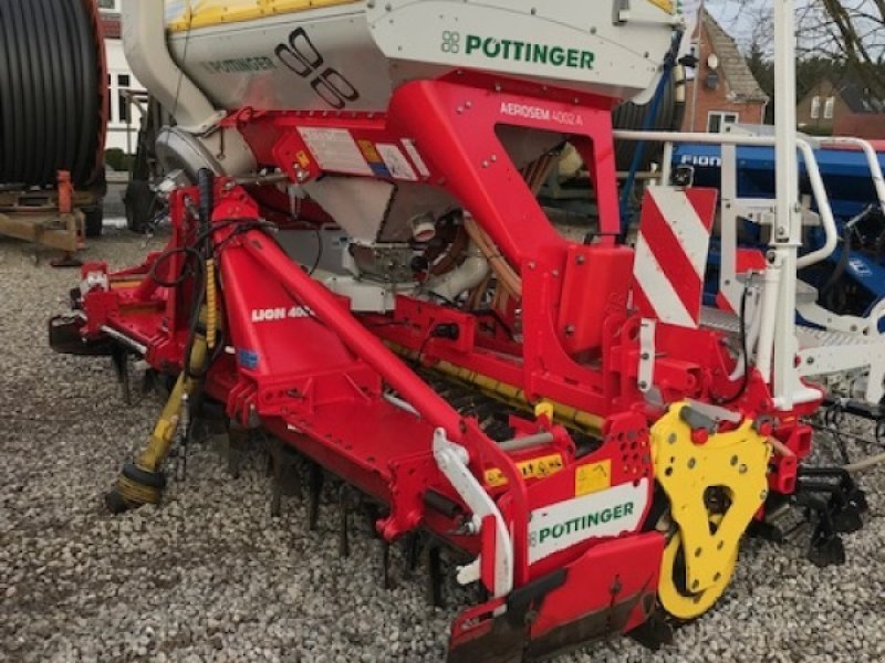 Drillmaschinenkombination des Typs Pöttinger Aerosem 4002A/Lion 4002 med frøudstyr, Gebrauchtmaschine in Rødekro (Bild 1)