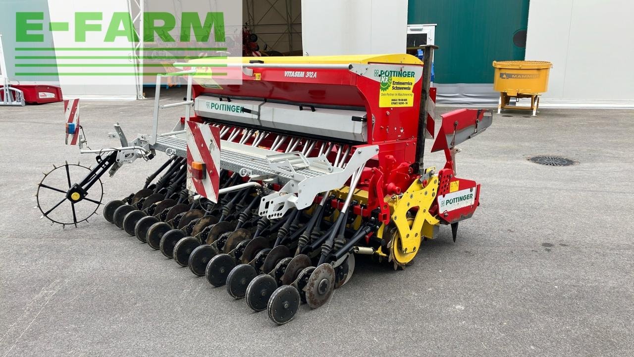 Drillmaschinenkombination van het type Pöttinger Lion  302 & Vitasem 302 A, Gebrauchtmaschine in REDLHAM (Foto 9)