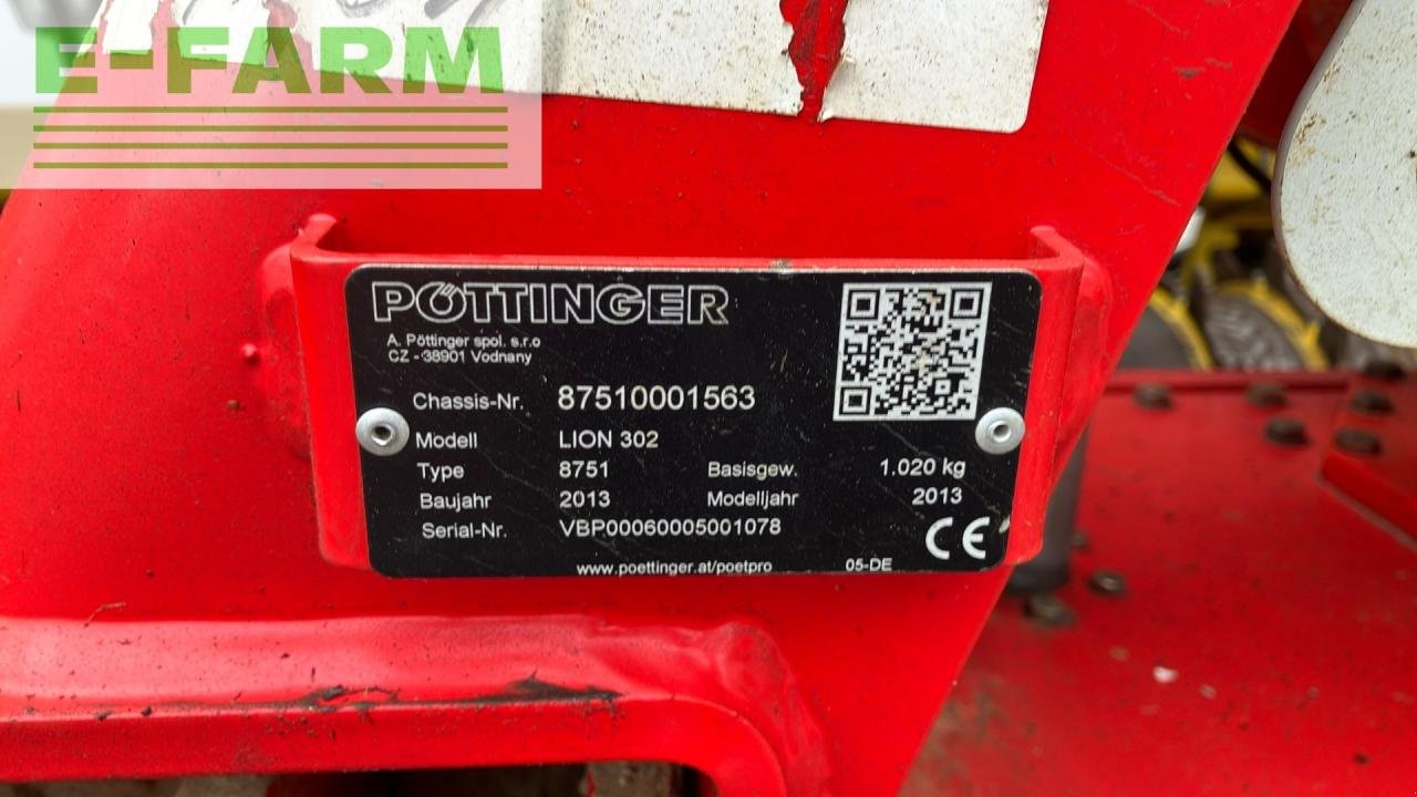 Drillmaschinenkombination a típus Pöttinger Lion  302 & Vitasem 302 A, Gebrauchtmaschine ekkor: REDLHAM (Kép 10)