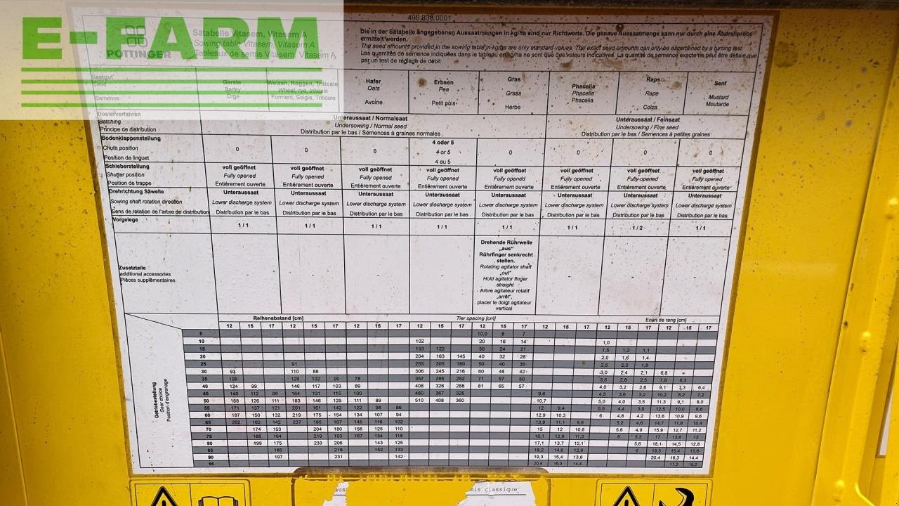 Drillmaschinenkombination a típus Pöttinger Lion  302 & Vitasem 302 A, Gebrauchtmaschine ekkor: REDLHAM (Kép 14)