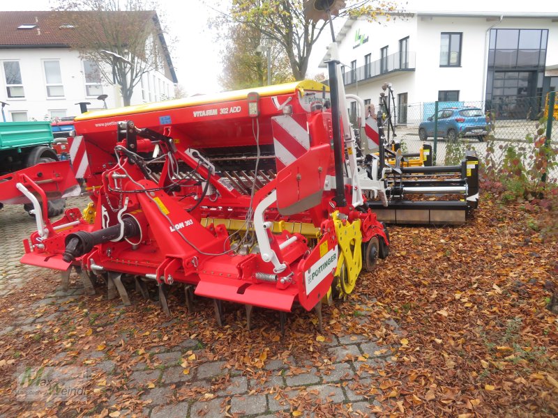 Drillmaschinenkombination des Typs Pöttinger Lion 303WG + Vitasem 302ADD, Gebrauchtmaschine in Markt Schwaben