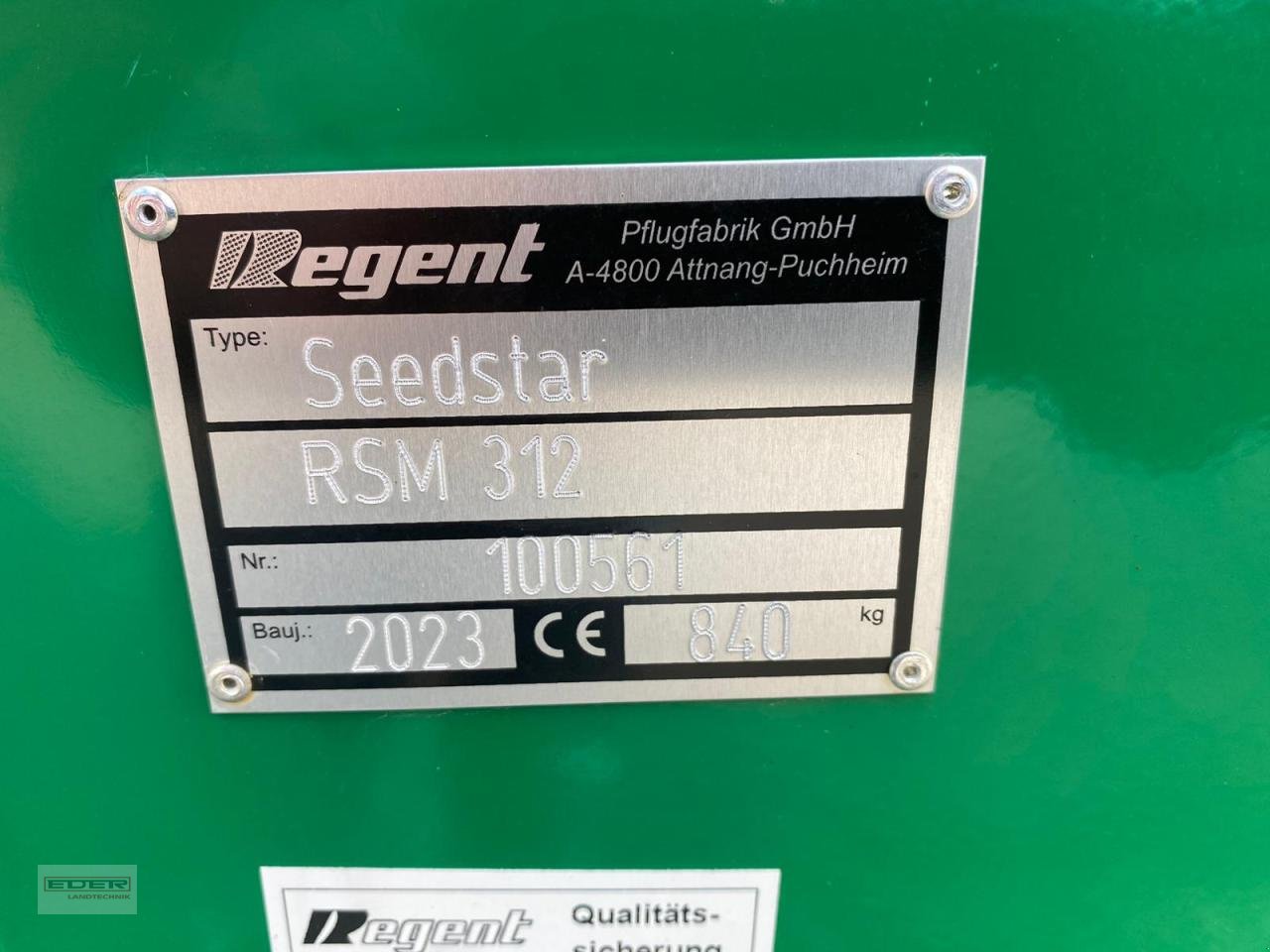 Drillmaschinenkombination typu Regent Seedstar RSM-V 312 DS/Orbit 3000 "Vorführmaschine", Neumaschine w Wlpertskirchen (Zdjęcie 12)