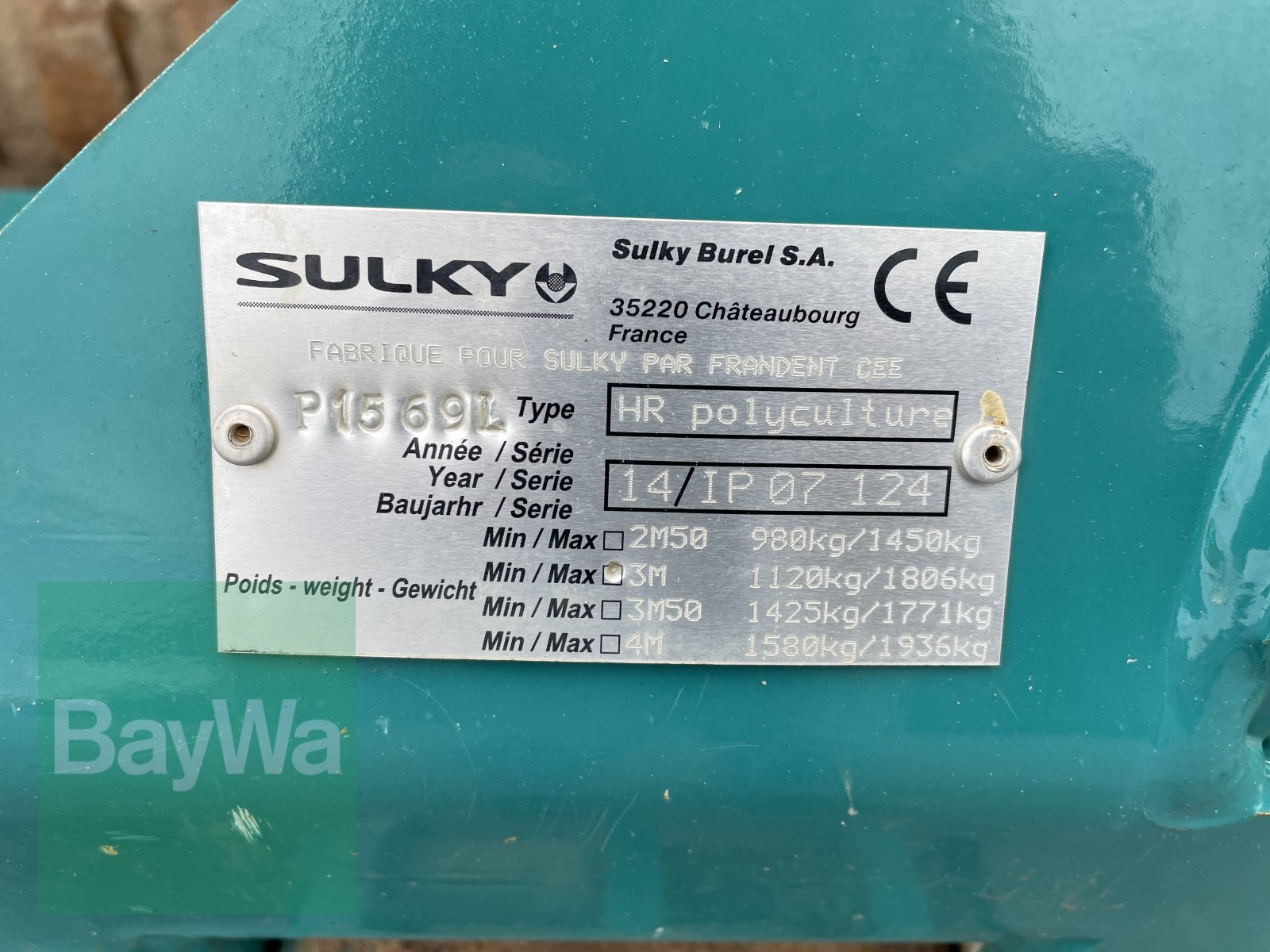 Drillmaschinenkombination του τύπου Sulky Tramline CE + Cultiline HR 3000.19, Gebrauchtmaschine σε Bamberg (Φωτογραφία 20)