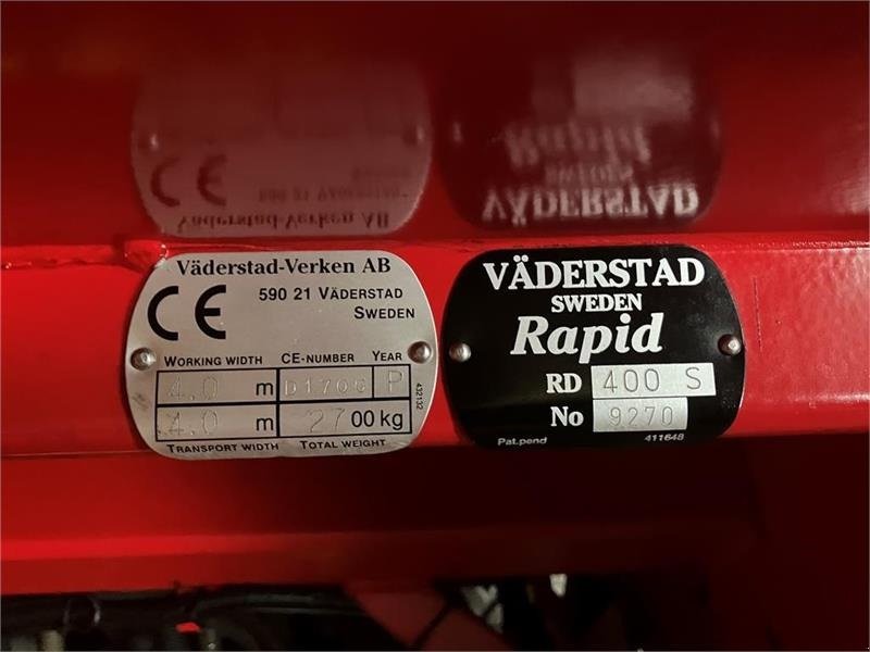 Drillmaschinenkombination typu Väderstad 4 m Single / Harvetænder Flydende gødningsplacerin, Gebrauchtmaschine v Aalestrup (Obrázek 4)