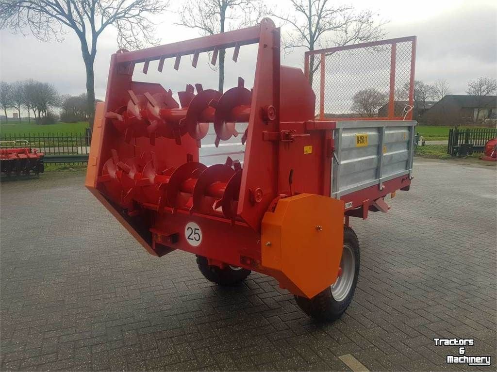 Düngerstreuer des Typs Agromet N251/1 stalmestverspreider meststrooier - compost, Gebrauchtmaschine in Zevenaar (Bild 2)