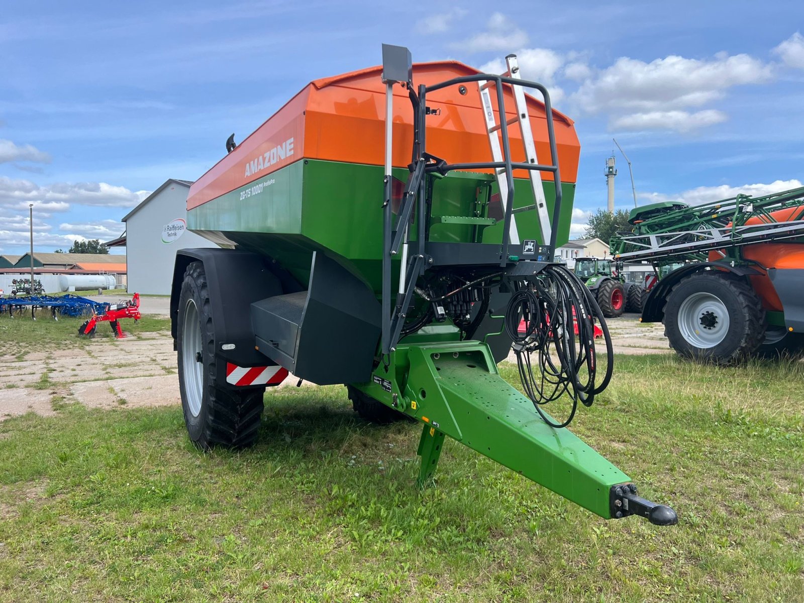 Düngerstreuer tipa Amazone Anhängestreuer ZG-TS 10001, Neumaschine u Kruckow (Slika 4)