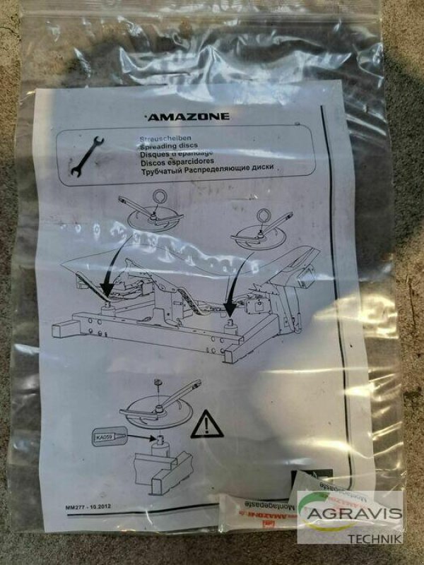 Düngerstreuer Türe ait Amazone STREUSCHEIBEN V-3, Neumaschine içinde Melle-Wellingholzhausen (resim 5)