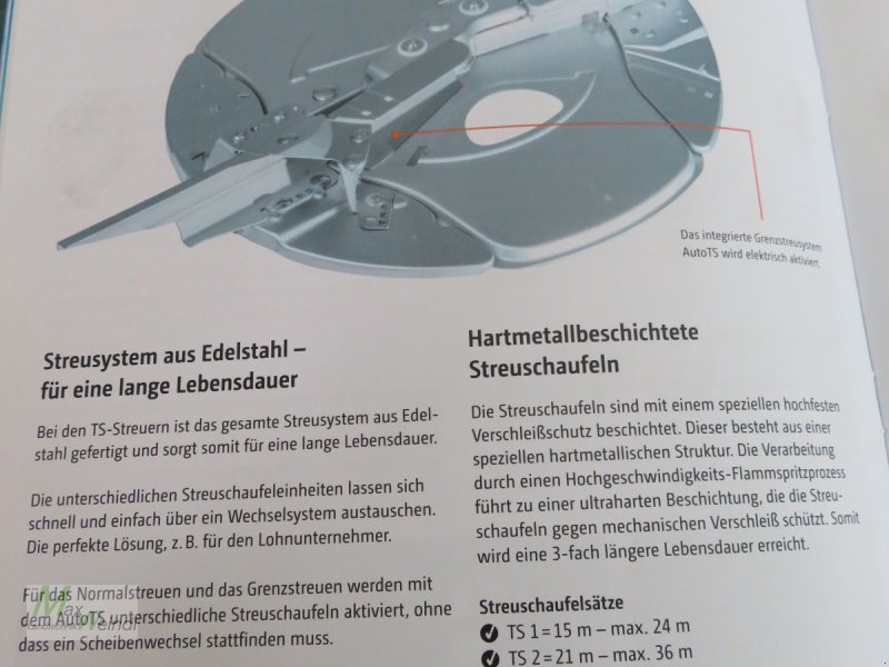 Düngerstreuer del tipo Amazone Streuscheiben ZA-TS, Neumaschine en Markt Schwaben (Imagen 1)
