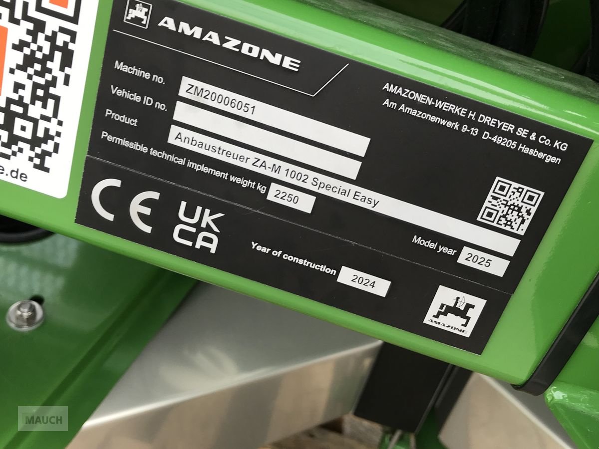 Düngerstreuer tip Amazone ZA - M 1002 Special Easy, Neumaschine in Burgkirchen (Poză 13)