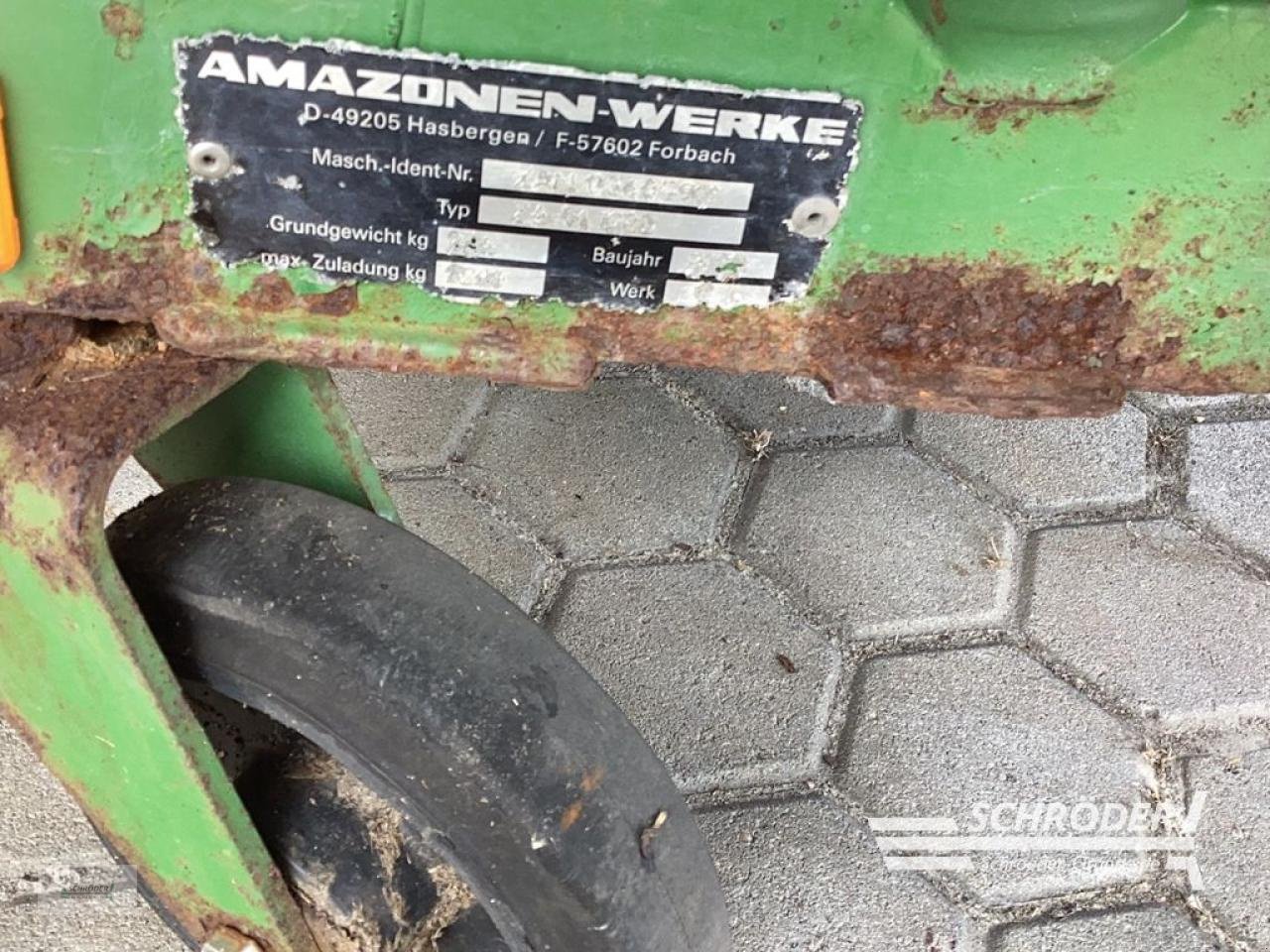 Düngerstreuer tip Amazone ZA-M 1200, Gebrauchtmaschine in Norden (Poză 4)