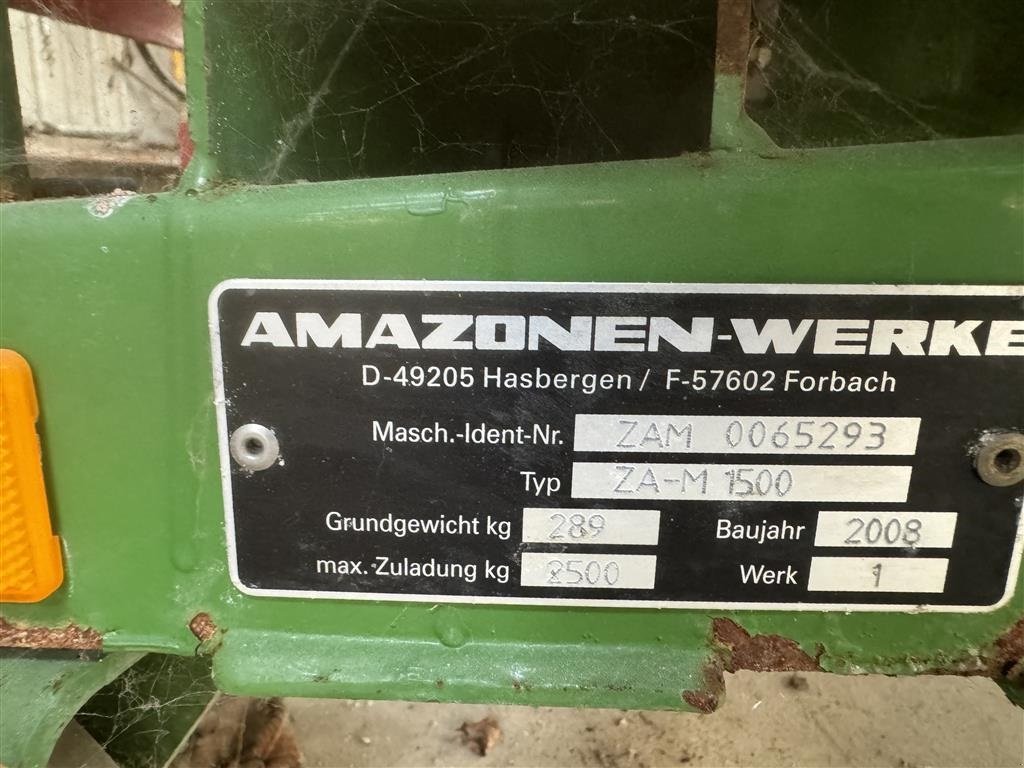 Düngerstreuer del tipo Amazone ZA-M 1500  Pæn og velholdt fra ophør, Gebrauchtmaschine en Nykøbing Falster (Imagen 2)