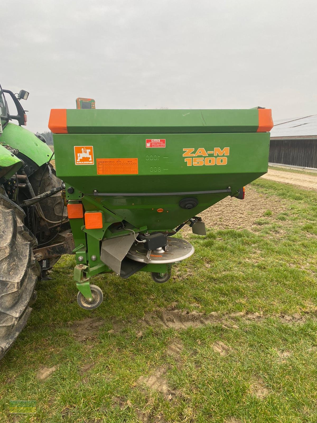 Düngerstreuer des Typs Amazone ZA-M 1500 Profi S, Gebrauchtmaschine in Ehekirchen (Bild 4)