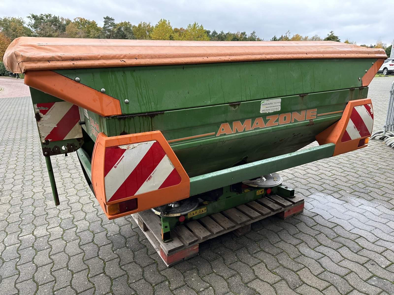 Düngerstreuer типа Amazone ZA-M 1501 (2501) Profis Hydro inkl. Amatron+ *2500 Liter, Gebrauchtmaschine в Wagenfeld (Фотография 4)