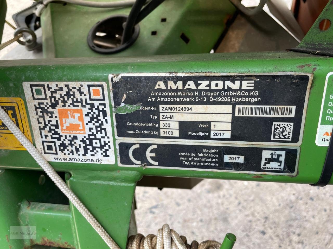 Düngerstreuer typu Amazone ZA-M 1501 ClaasicLine, Gebrauchtmaschine w Prenzlau (Zdjęcie 13)