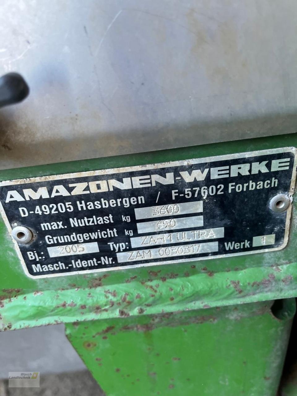 Düngerstreuer tip Amazone ZA-M 3000 ULTRA, Gebrauchtmaschine in Schora (Poză 7)