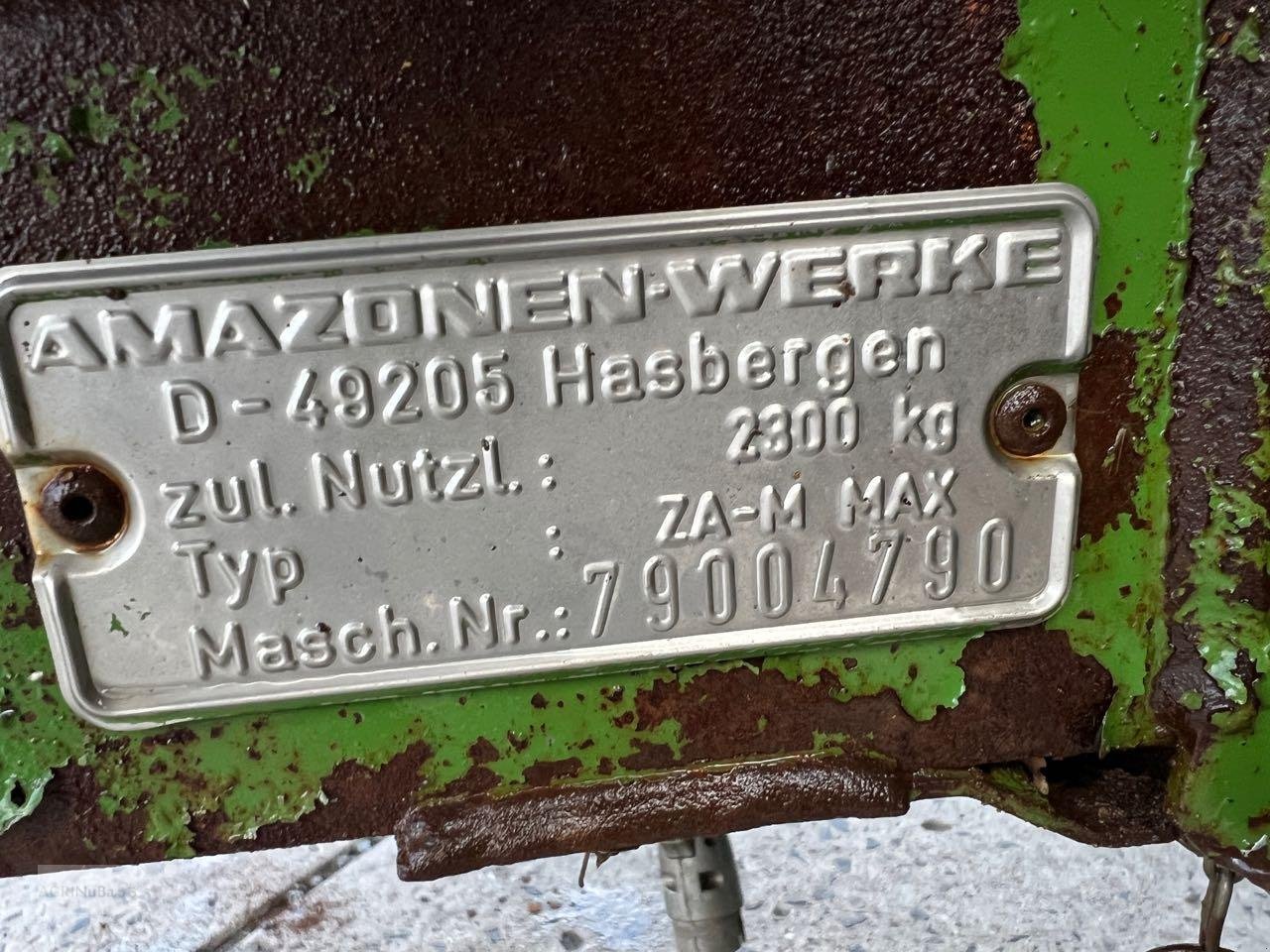 Düngerstreuer van het type Amazone ZA-M MAX, Gebrauchtmaschine in Prenzlau (Foto 12)