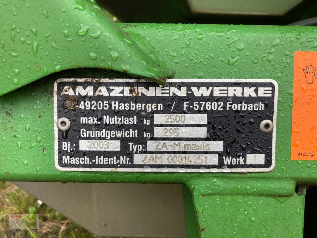 Düngerstreuer des Typs Amazone ZA-M Maxis, Gebrauchtmaschine in Sörup (Bild 5)