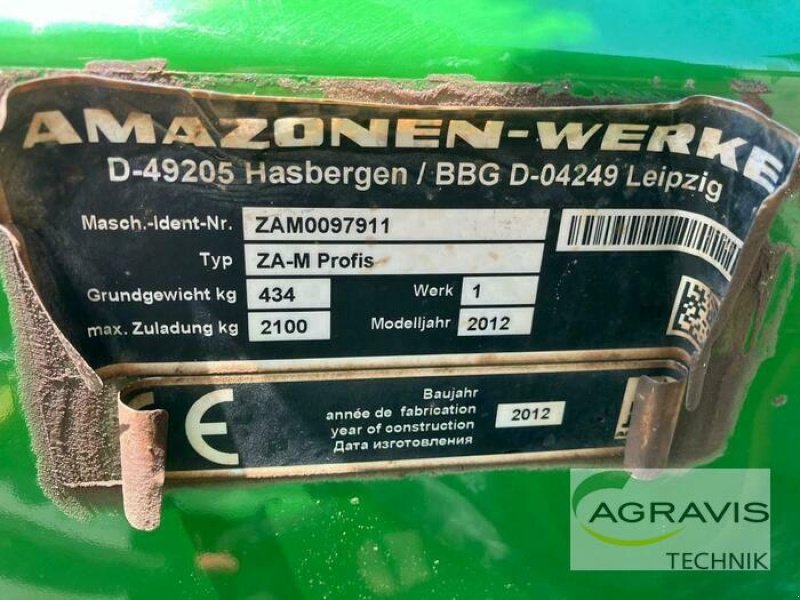 Düngerstreuer del tipo Amazone ZA-M PROFIS, Gebrauchtmaschine en Northeim (Imagen 12)