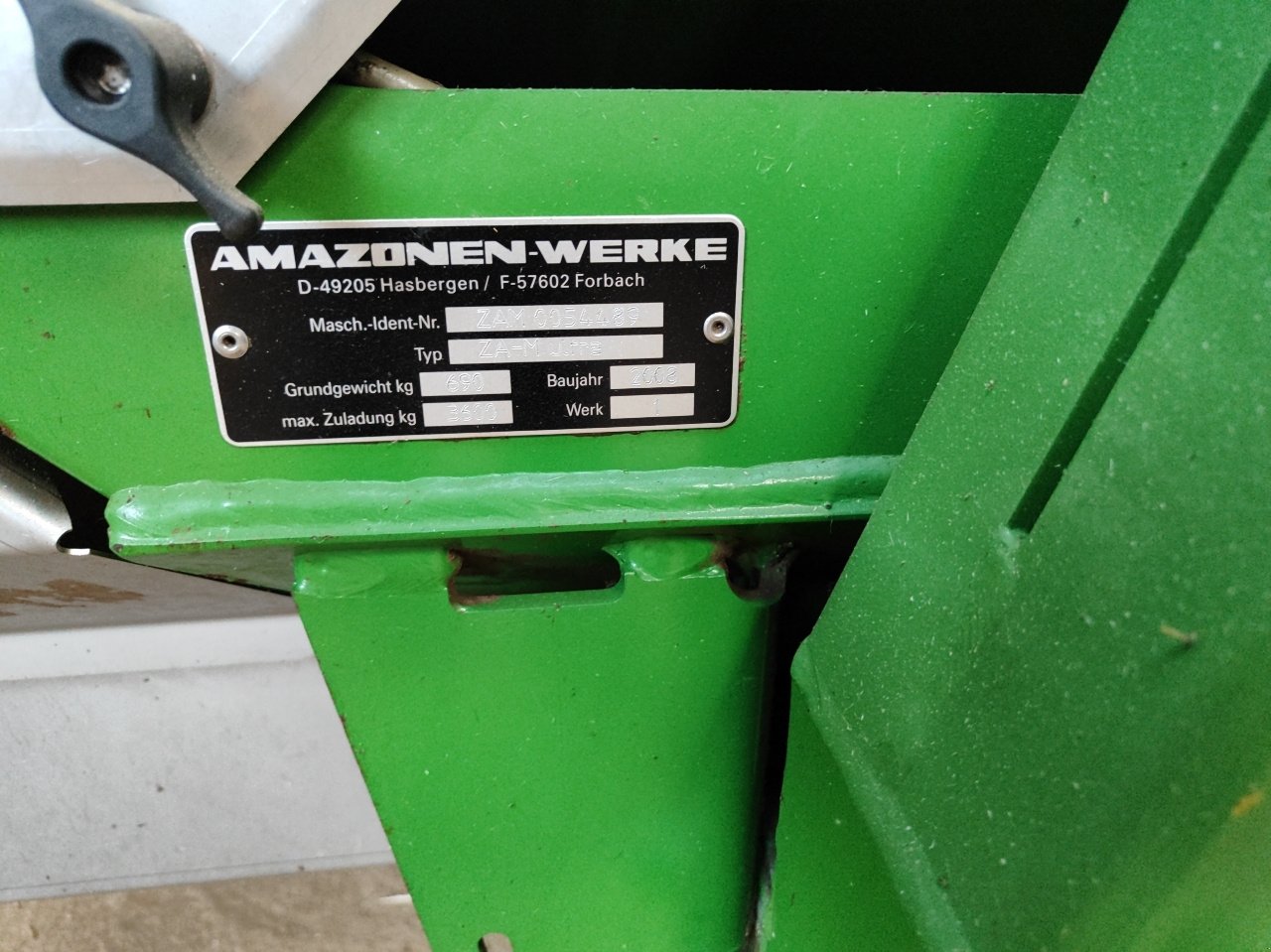 Düngerstreuer a típus Amazone ZA-M ULTRA 3000, Gebrauchtmaschine ekkor: Eton (Kép 3)