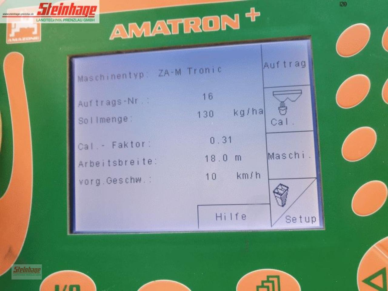 Düngerstreuer typu Amazone ZA-M Ultra 3000, Gebrauchtmaschine w Rollwitz (Zdjęcie 12)