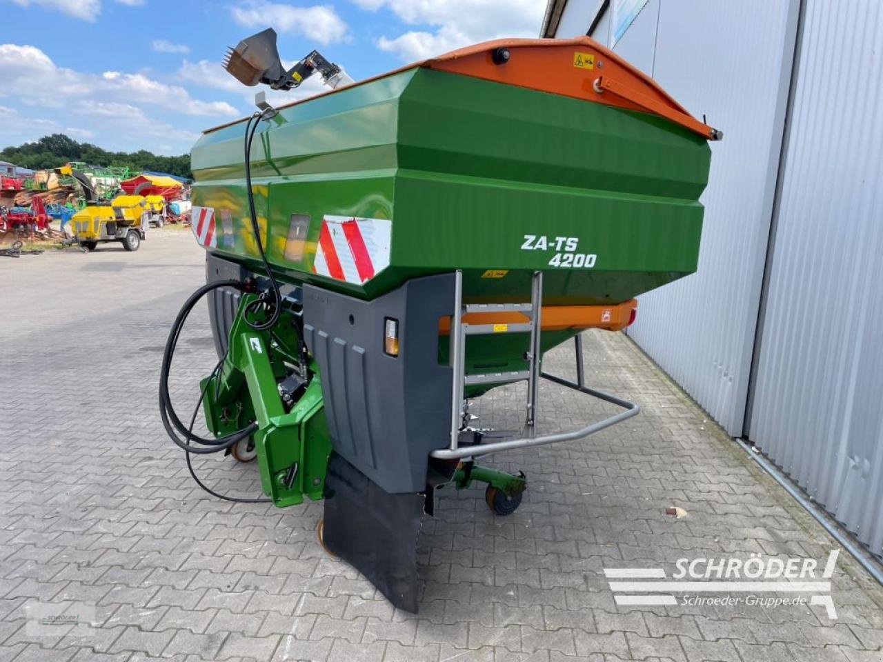 Düngerstreuer типа Amazone ZA-TS 4200 PROFIS HYDRO, Gebrauchtmaschine в Wildeshausen (Фотография 5)