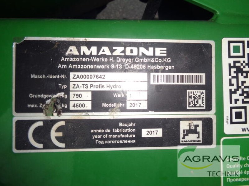 Düngerstreuer типа Amazone ZA-TS 4200 ULTRA PROFIS HYDRO, Gebrauchtmaschine в Nartum (Фотография 2)