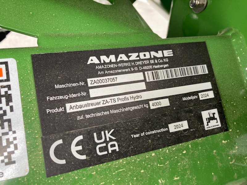 Düngerstreuer del tipo Amazone ZA-TS Hydro 3200 Super, Neumaschine en Gudensberg (Imagen 7)