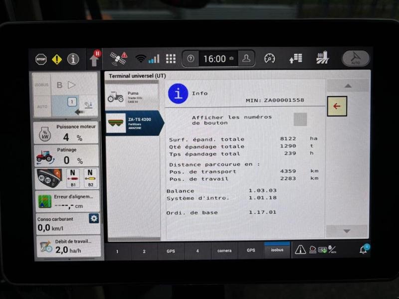 Düngerstreuer van het type Amazone ZA TS PROFIS 420, Gebrauchtmaschine in ROYE (Foto 10)