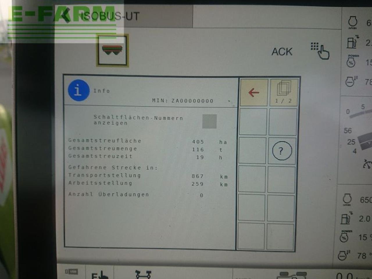 Düngerstreuer des Typs Amazone za-v 2600 profi s tronic, Gebrauchtmaschine in ILZ (Bild 5)