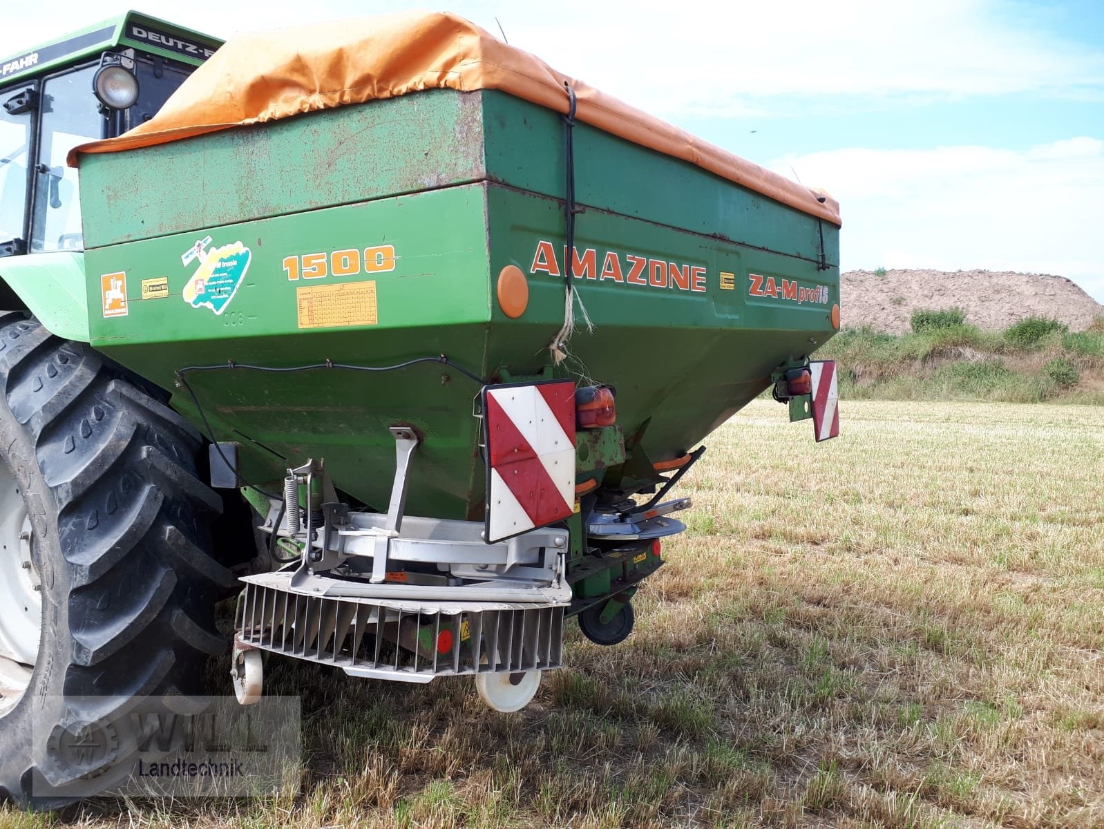 Düngerstreuer typu Amazone ZAM 1500 Profis Control, Gebrauchtmaschine v Rudendorf (Obrázek 2)