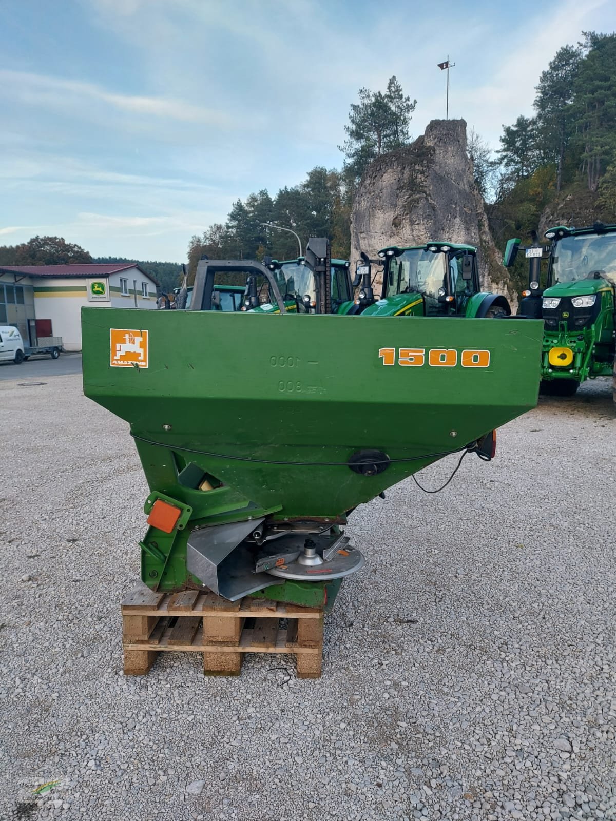 Düngerstreuer typu Amazone ZAM 1500, Gebrauchtmaschine v Pegnitz-Bronn (Obrázek 3)