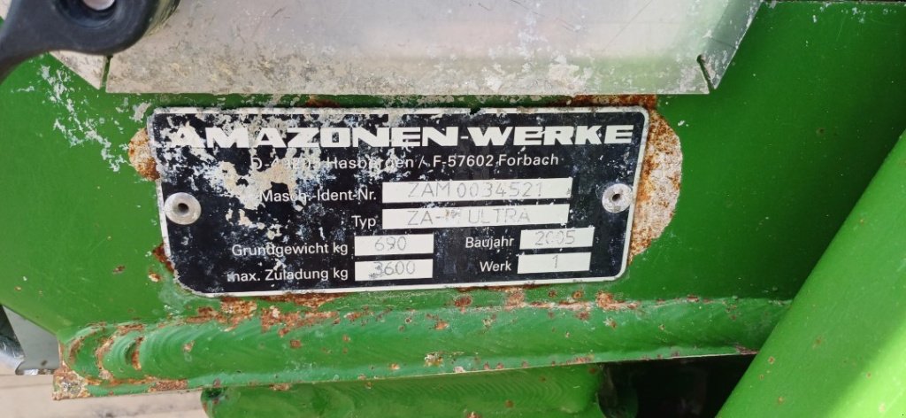 Düngerstreuer του τύπου Amazone Zam ultra, Gebrauchtmaschine σε VERT TOULON (Φωτογραφία 11)
