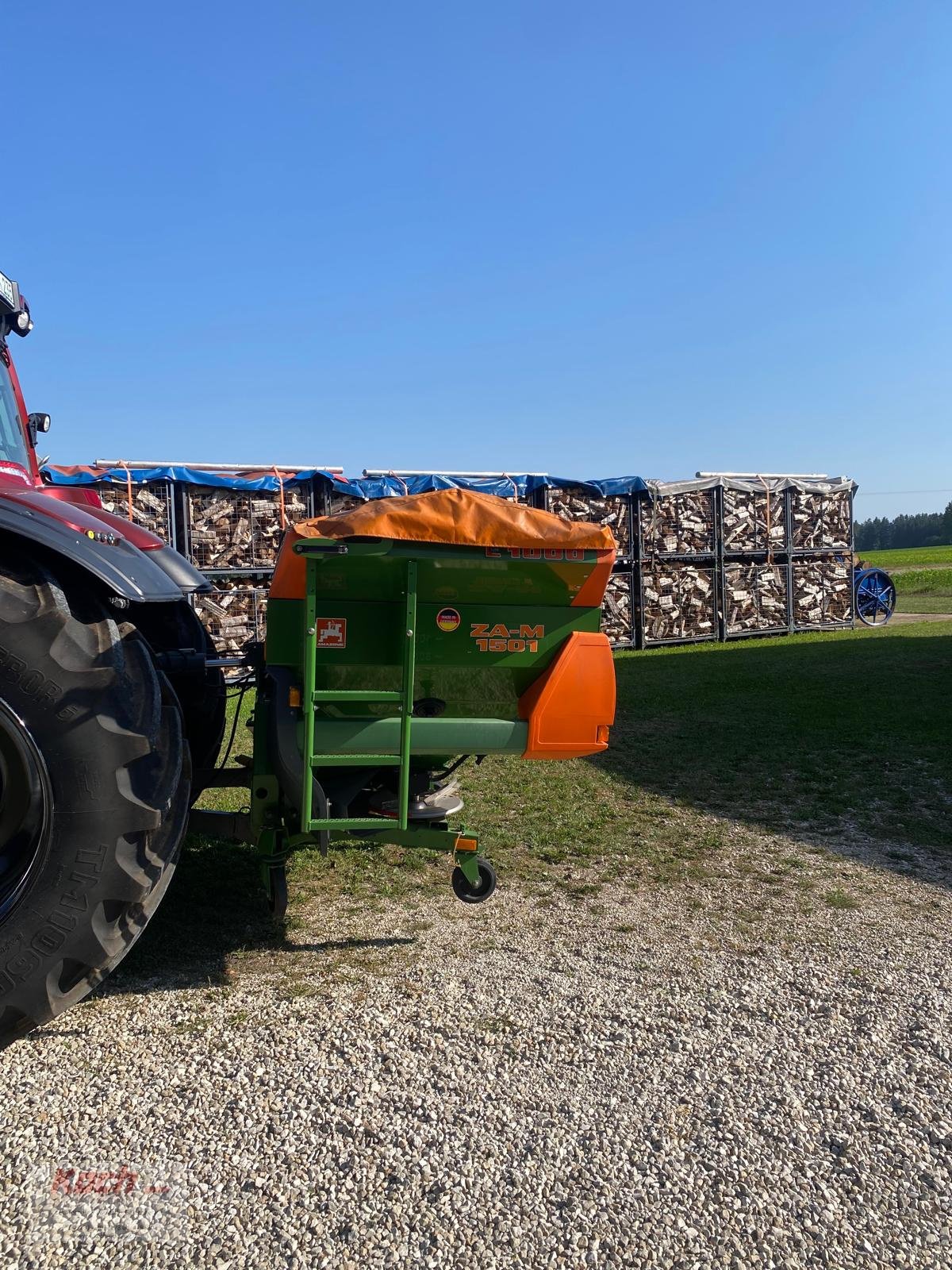 Düngerstreuer des Typs Amazone ZAM1501, Neumaschine in Neumarkt / Pölling (Bild 1)