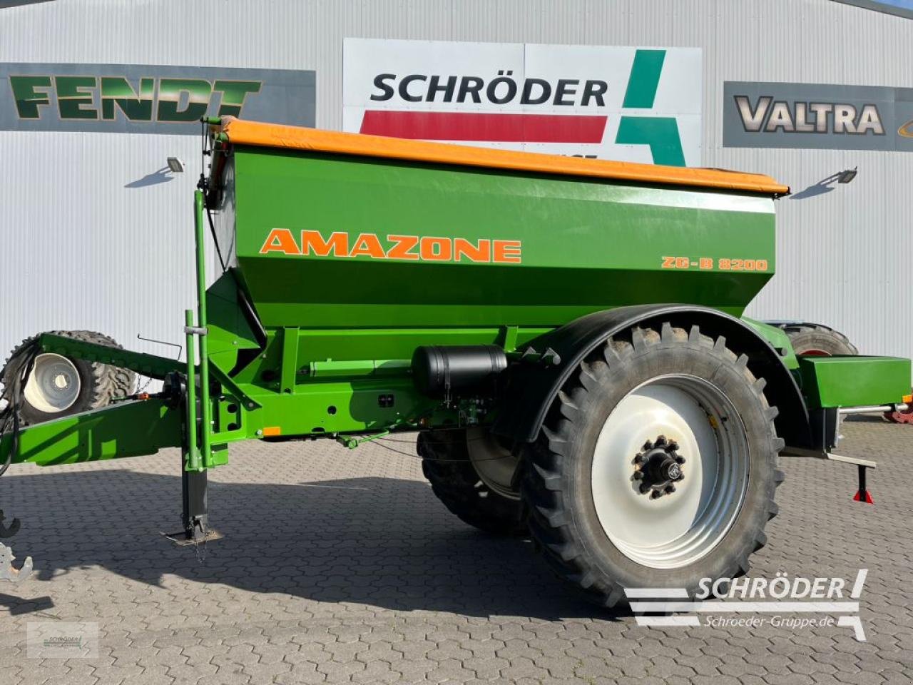 Düngerstreuer van het type Amazone ZG-B 8200 ULTRA HYDRO, Gebrauchtmaschine in Leizen (Foto 1)