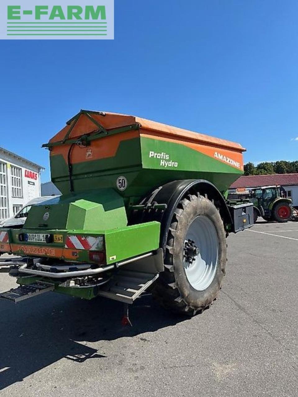 Düngerstreuer tip Amazone zg-ts 8200 hydro, Gebrauchtmaschine in AHRENSHAGEN (Poză 3)