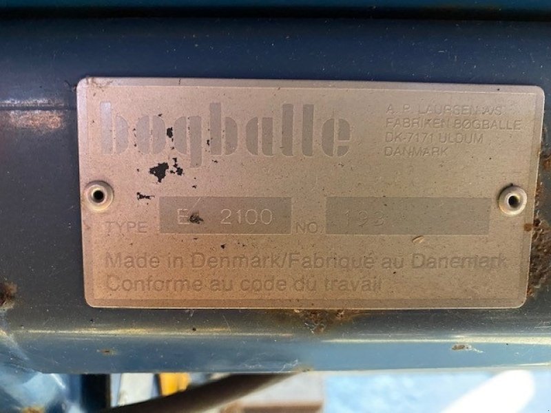 Düngerstreuer del tipo Bogballe EX 2100, Gebrauchtmaschine en Helsinge (Imagen 8)