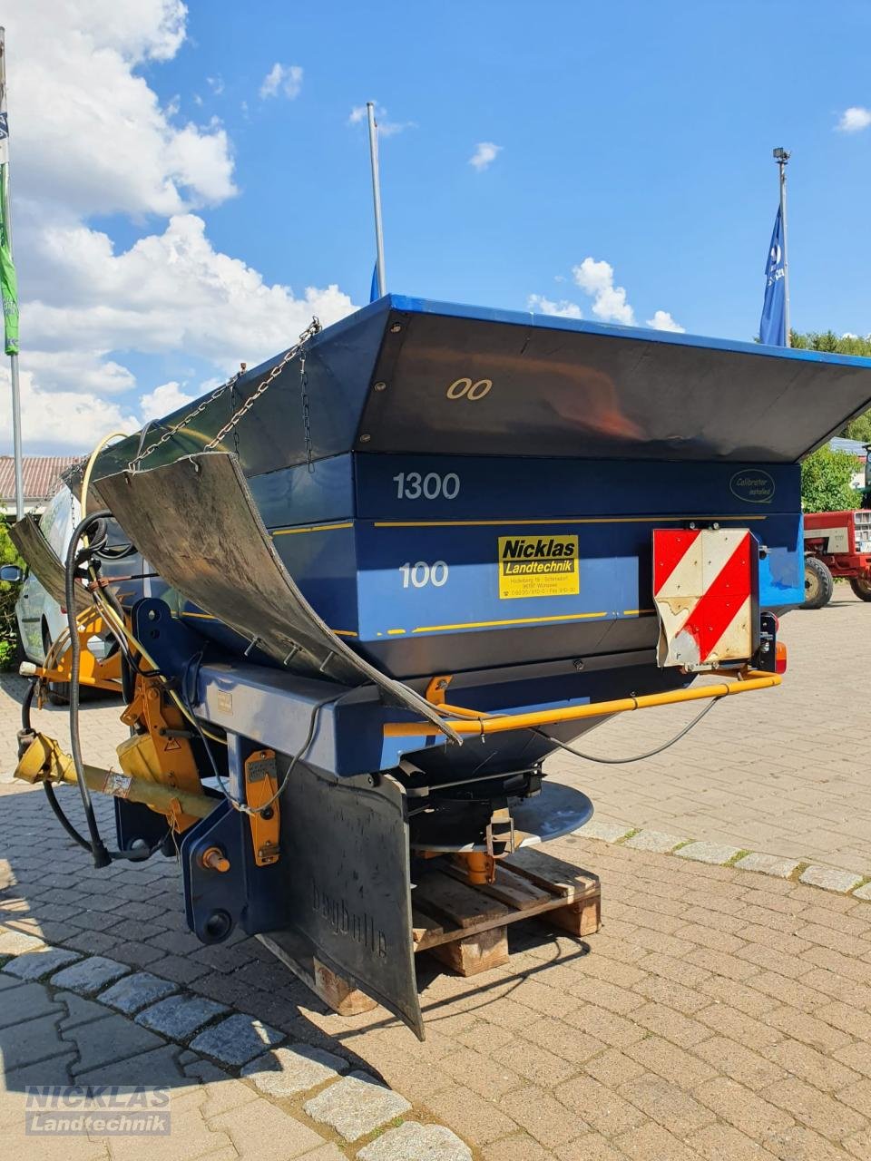 Düngerstreuer van het type Bogballe EX Trend 1900, Gebrauchtmaschine in Schirradorf (Foto 3)