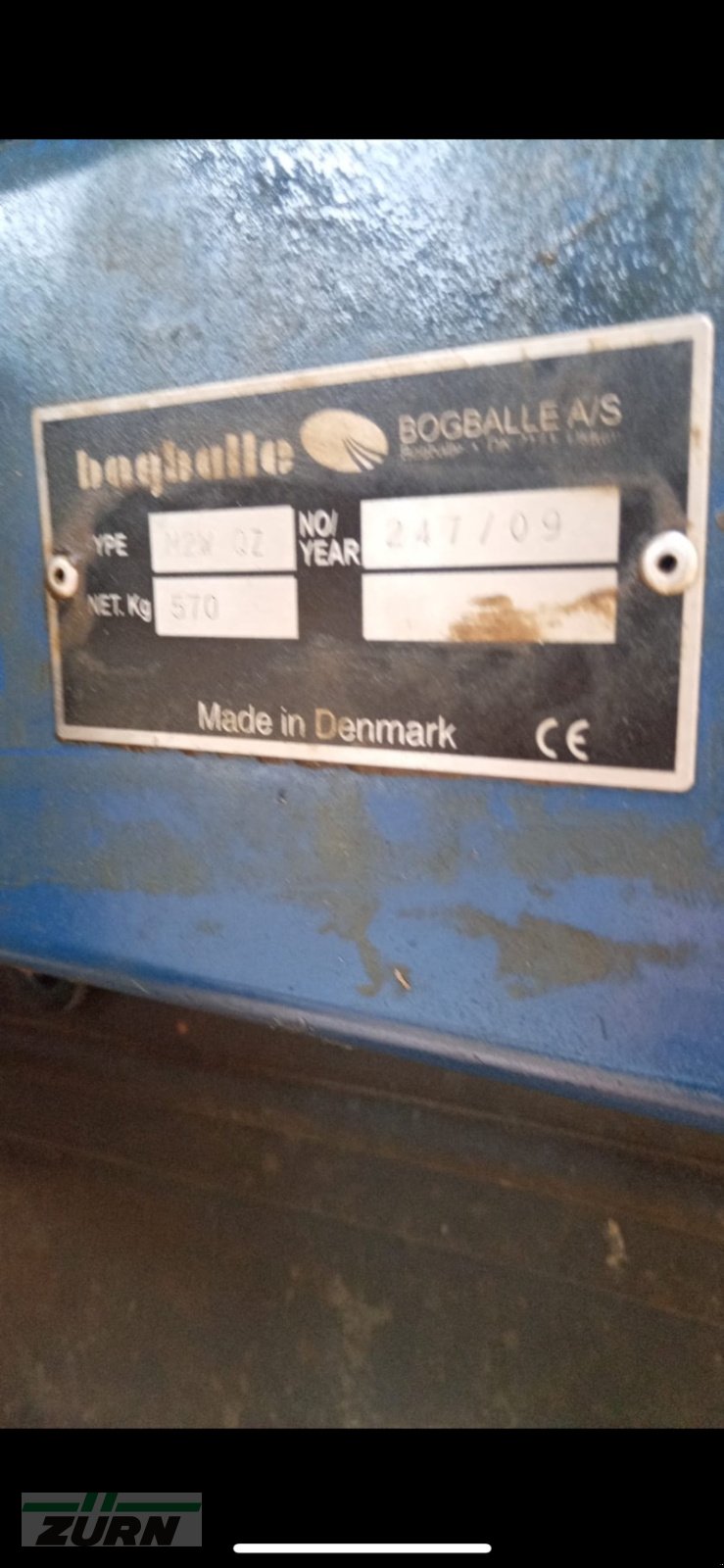 Düngerstreuer du type Bogballe M2W plus, Gebrauchtmaschine en Inneringen (Photo 15)