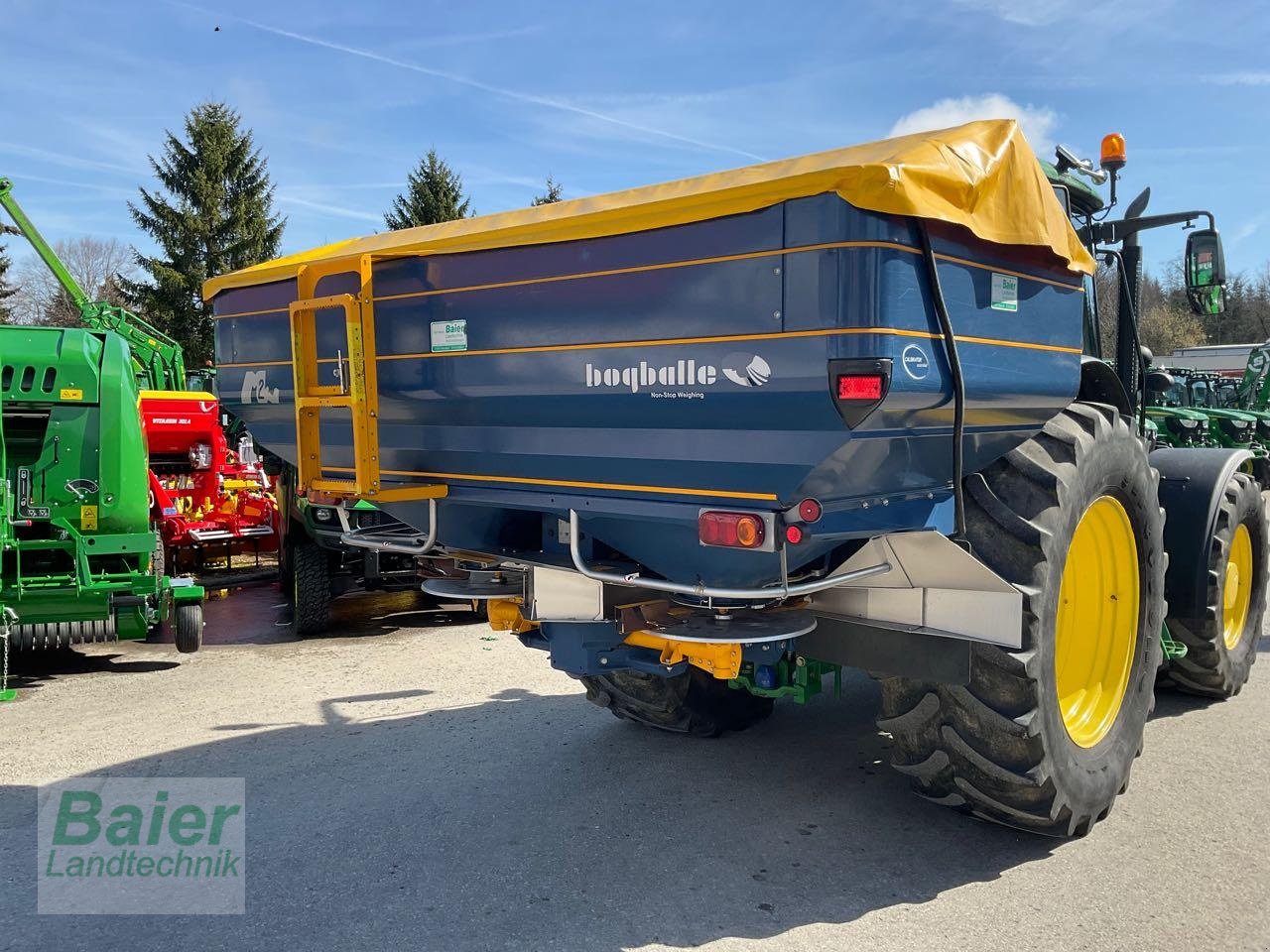 Düngerstreuer del tipo Bogballe M2W, Gebrauchtmaschine en OBERNDORF-HOCHMOESSINGEN (Imagen 1)